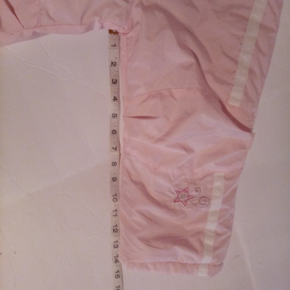 Girl's pink snow bib sz 3T - Picture 10 of 16